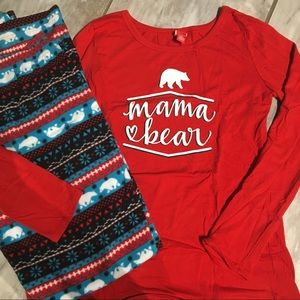Mama Bear Pajama Set